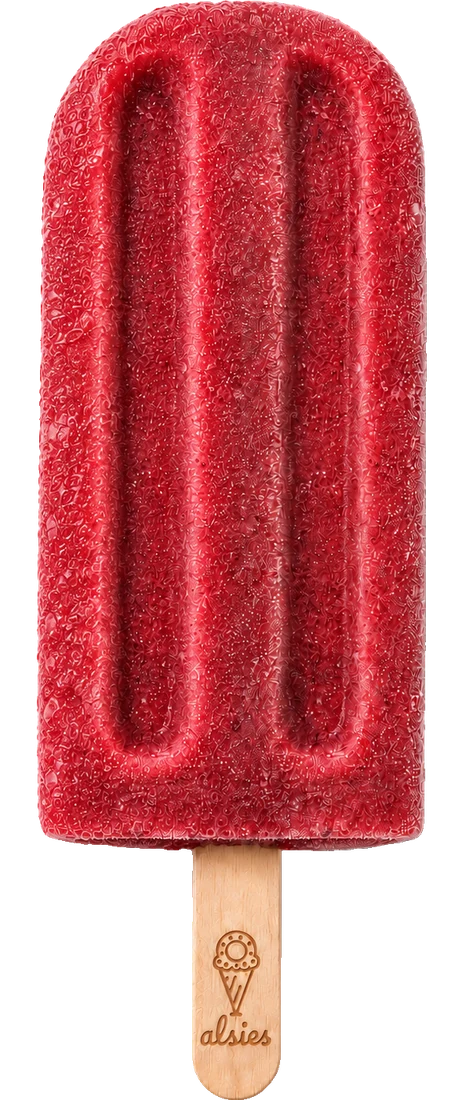 Alsies Strawberry Lemonade gourmet pop